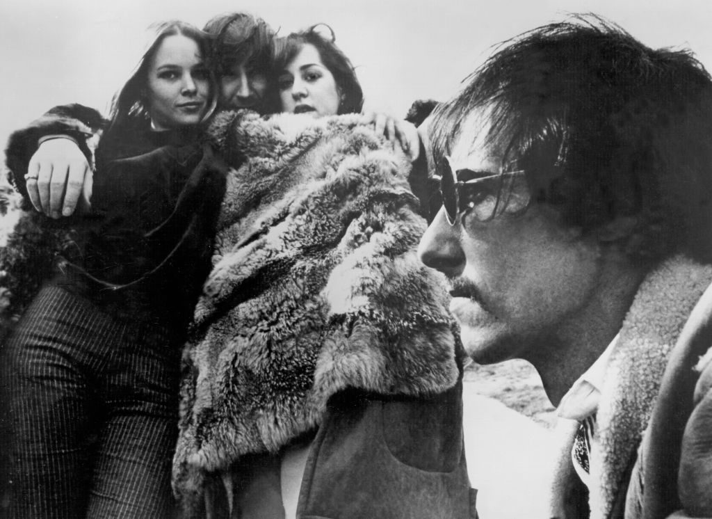 The Mamas and the Papas, 1970. From left, Michelle Phillips, Denny Doherty, Cass Elliot, John Phillips