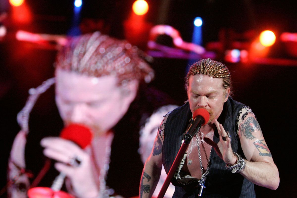 Axl Rose Guns N' Roses 2006