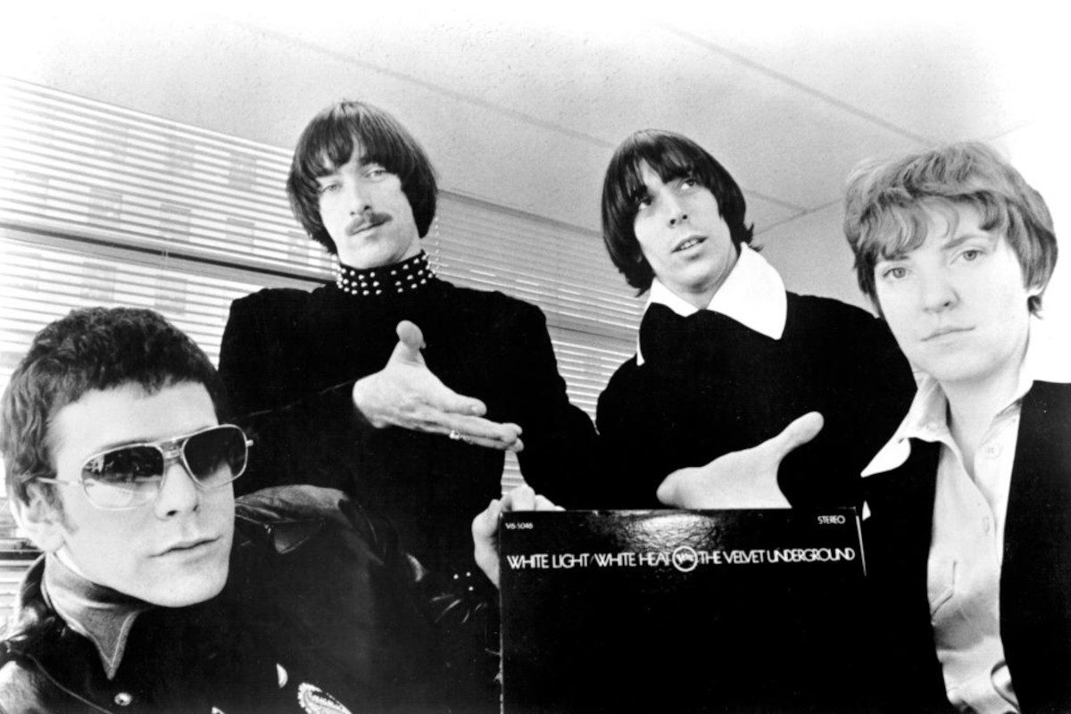 (L-R) Lou Reed, Sterling Morrison, John Cale and Maureen "Moe" Tucker of Velvet Underground pose for a portrait in circa 1969