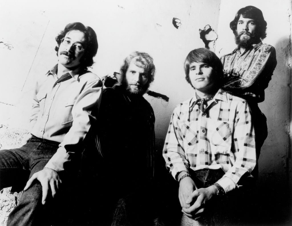 Creedence circa 'Cosmo's Factory, 1970. L-R Stu Cook, Tom Fogerty, John Fogerty, Doug Clifford