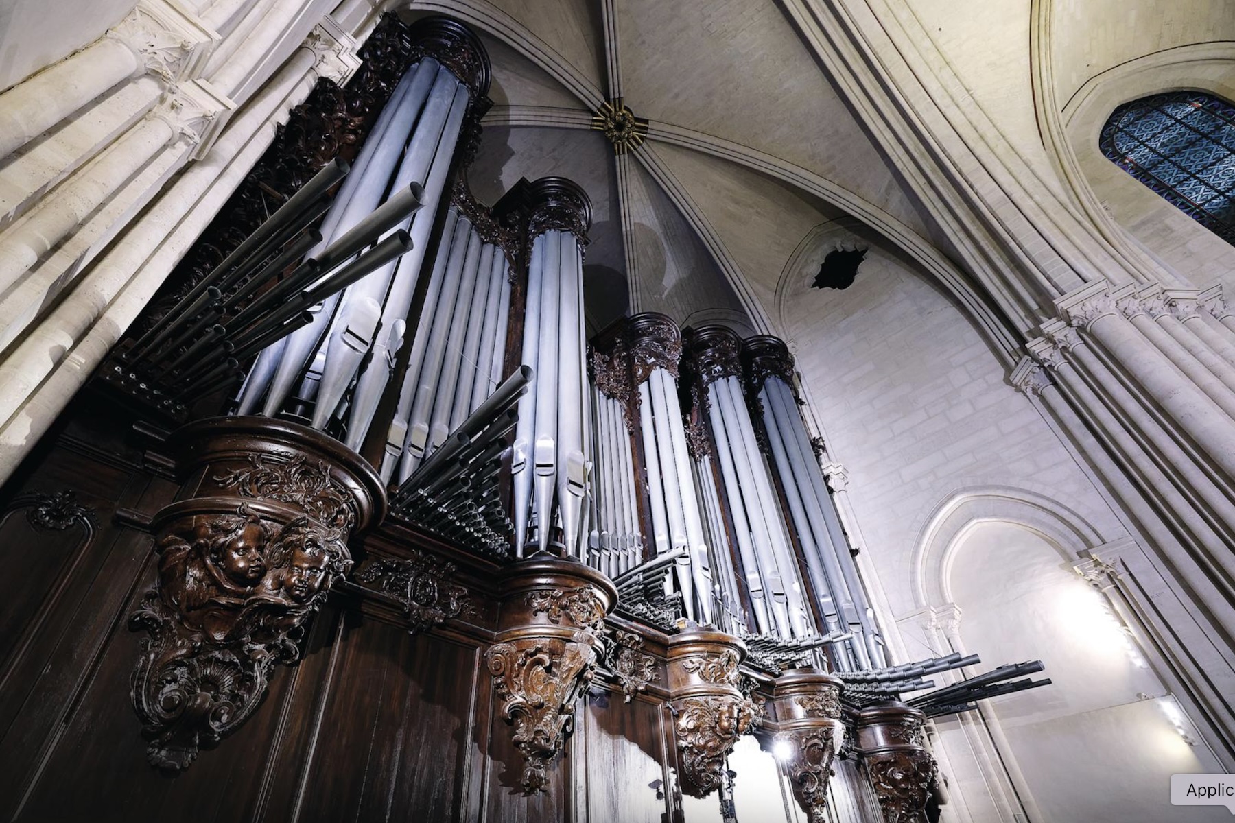 Notre-Dame Organ restored in 2024 © Getty