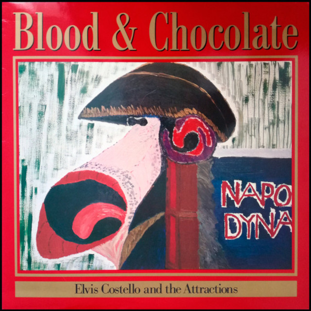 Elvis Costello Blood and Chocolate album sleeve