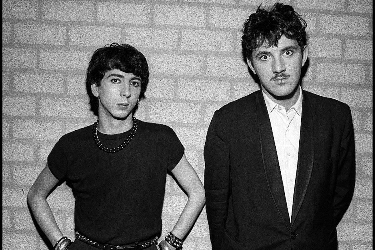 Soft Cell posing, 1981