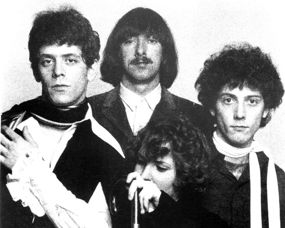 From left, Lou Reed, Sterling Morrison, Maureen 'Moe' Tucker and Doug Yule of The Velvet Underground, 1970