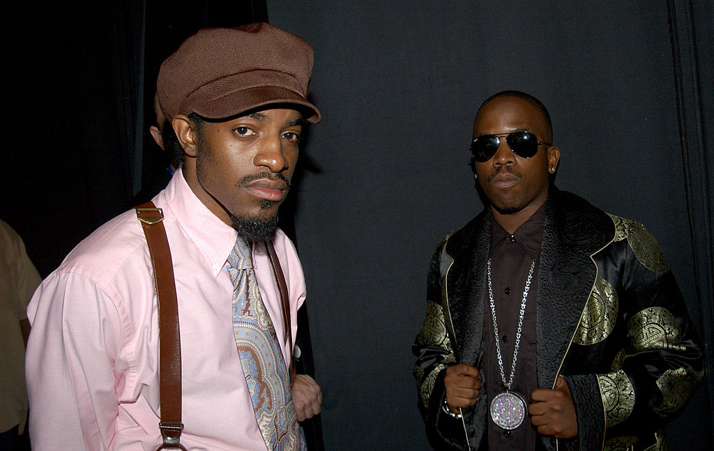 Dre (left) and Big Boi (right) of OutKast, 2003