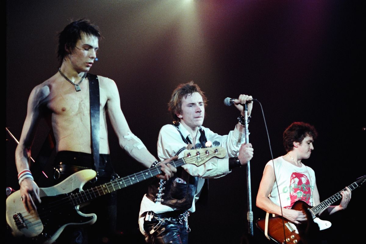 Sex Pistols final concert, Winterland Ballroom in San Francisco, 14 Jan 1978