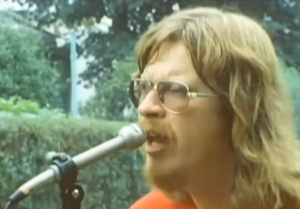 Ram Jam singer and lead guitarist Bill Bartlett performs their sole hit 'Black Betty', 1977. Pic: YouTube