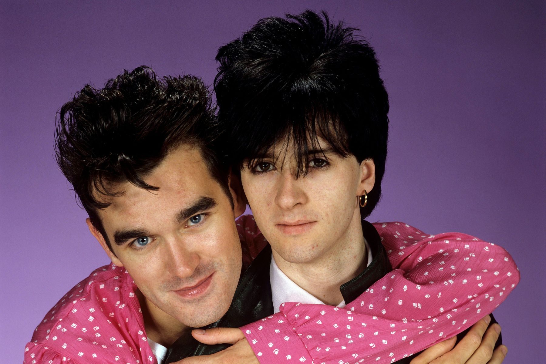 Morrissey And Johnny Marr of The Smiths