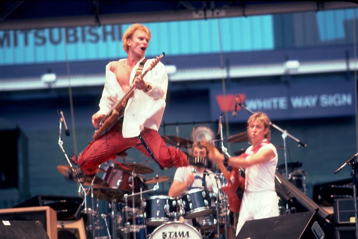 The Police rock band 1984