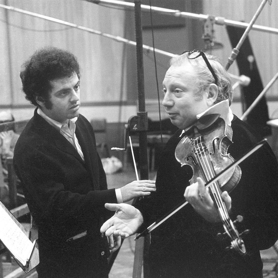 Daniel Barenboim and Isaac Stern
