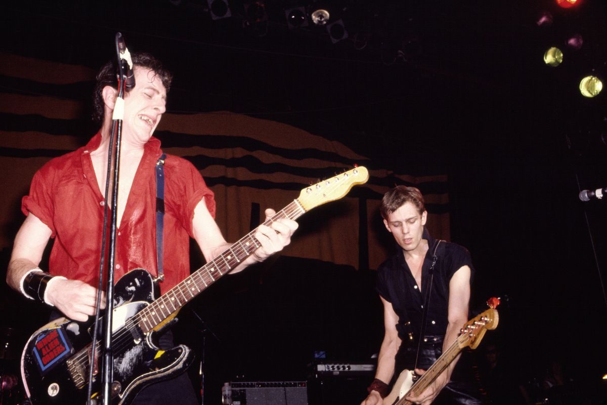 The Clash - Joe Strummer and Paul Simonon, at the Capitol Theatre, Passaic, New Jersey, March 8, 1980