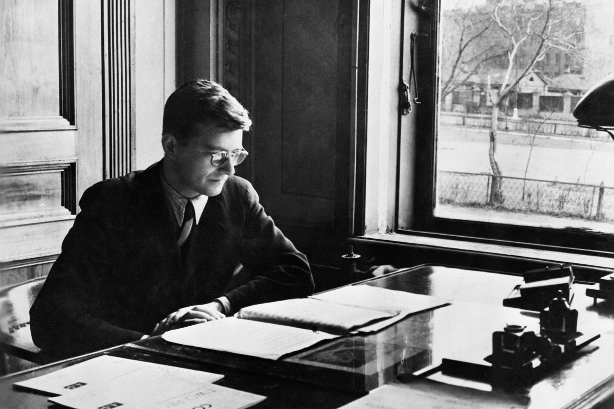 Dmitri Shostakovich young