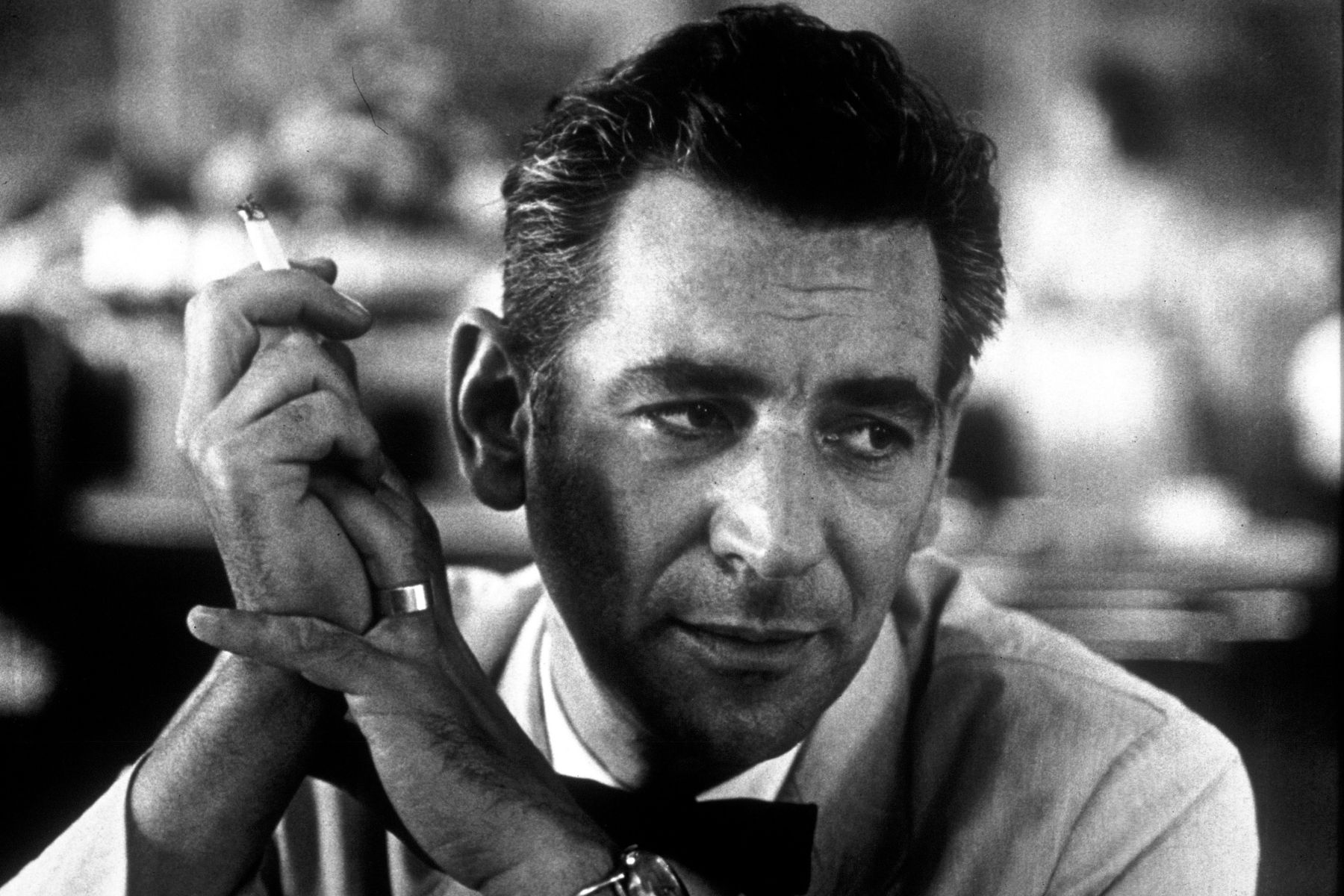 Leonard Bernstein smoking