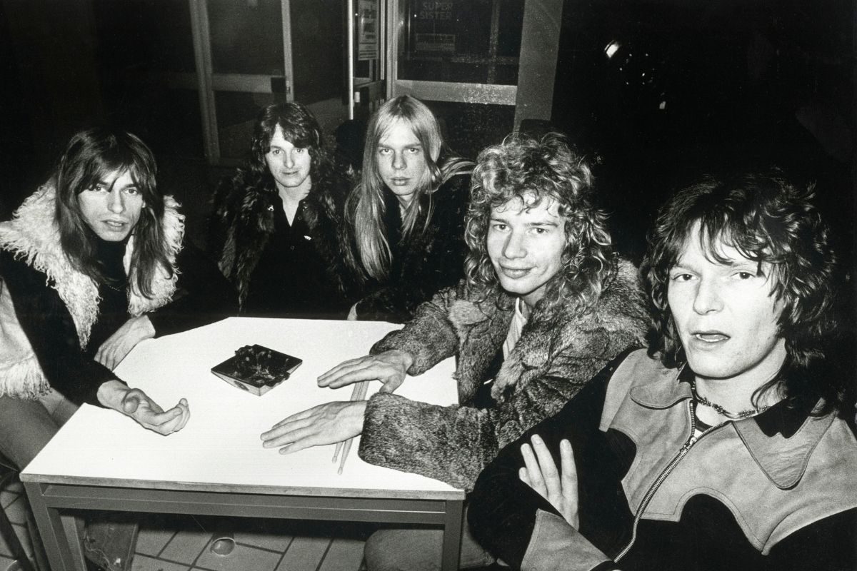 Prog rock band Yes in 1972