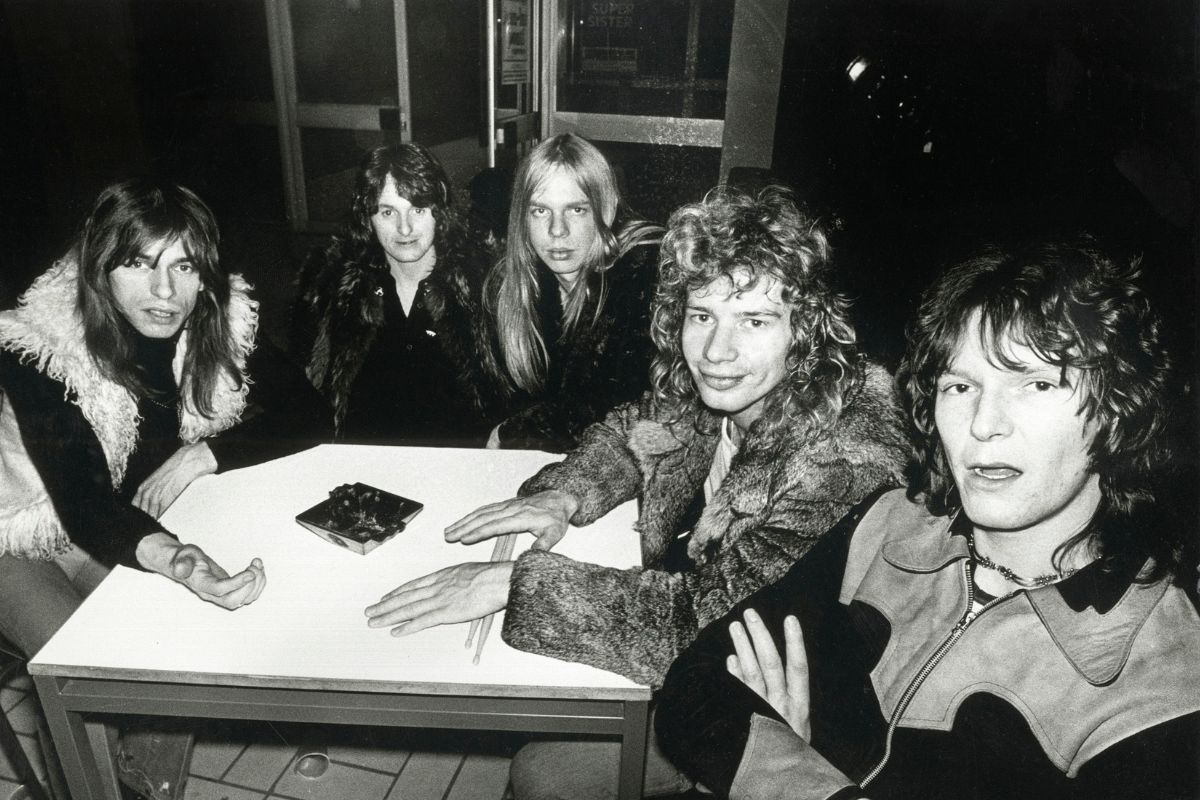 Prog rock band Yes in 1972