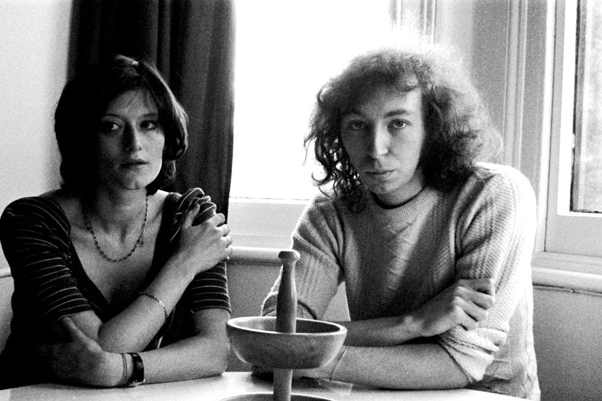 Linda Thompson and Richard Thompson, London, January 1974