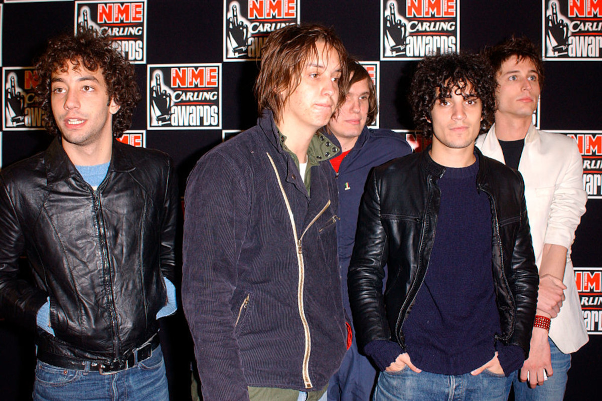 The Strokes at the 2002 NME Carling awards