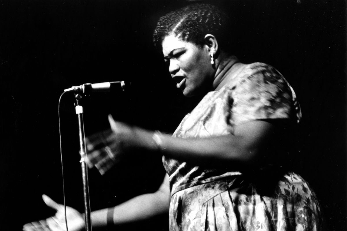 Big Mama Thornton, blues singer, 1965