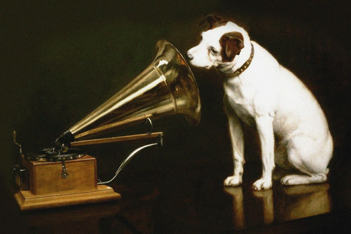 His Master's Voice (1899) by Francis Barraud
