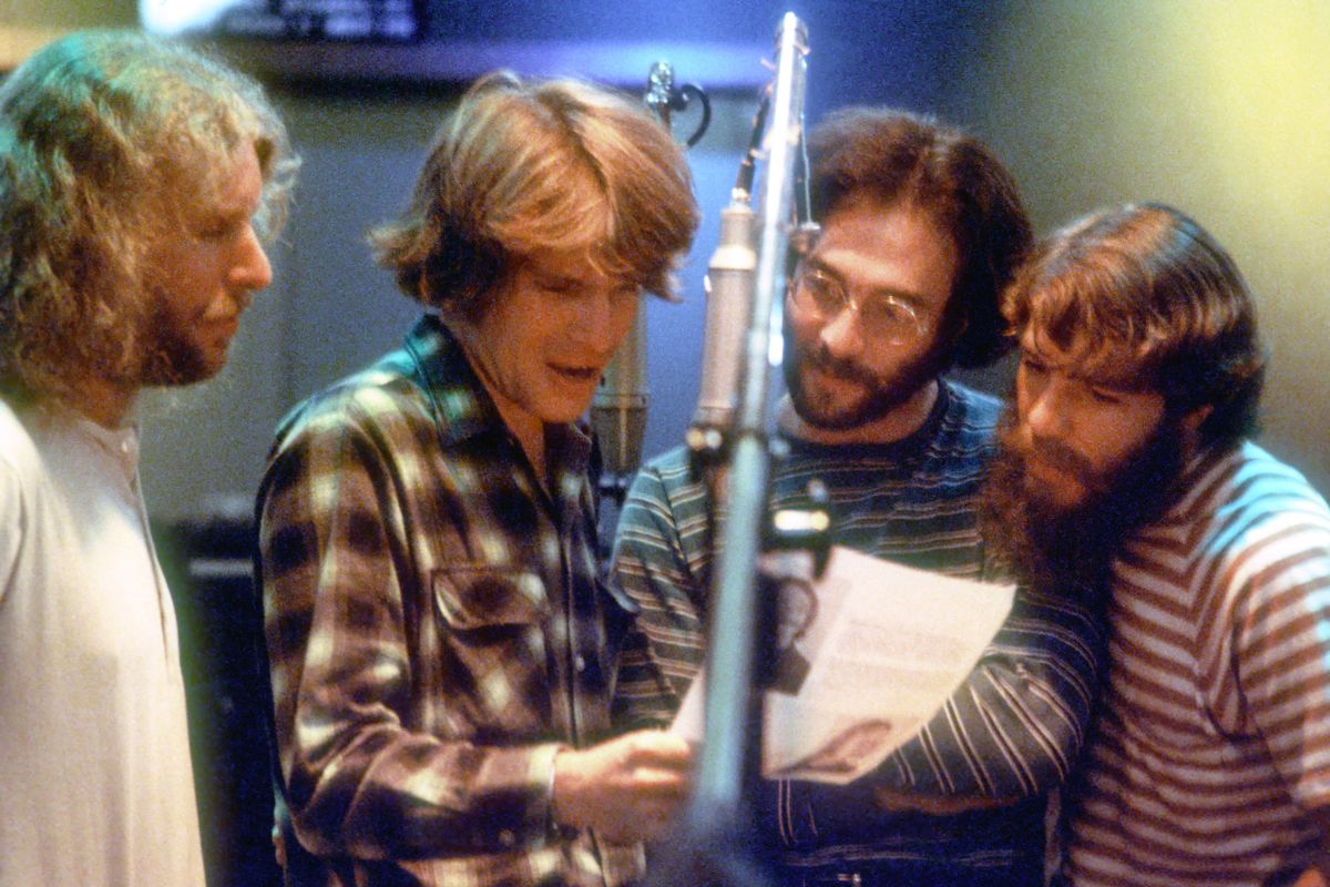 Creedence Clearwater Revival in the recording studio, 1970