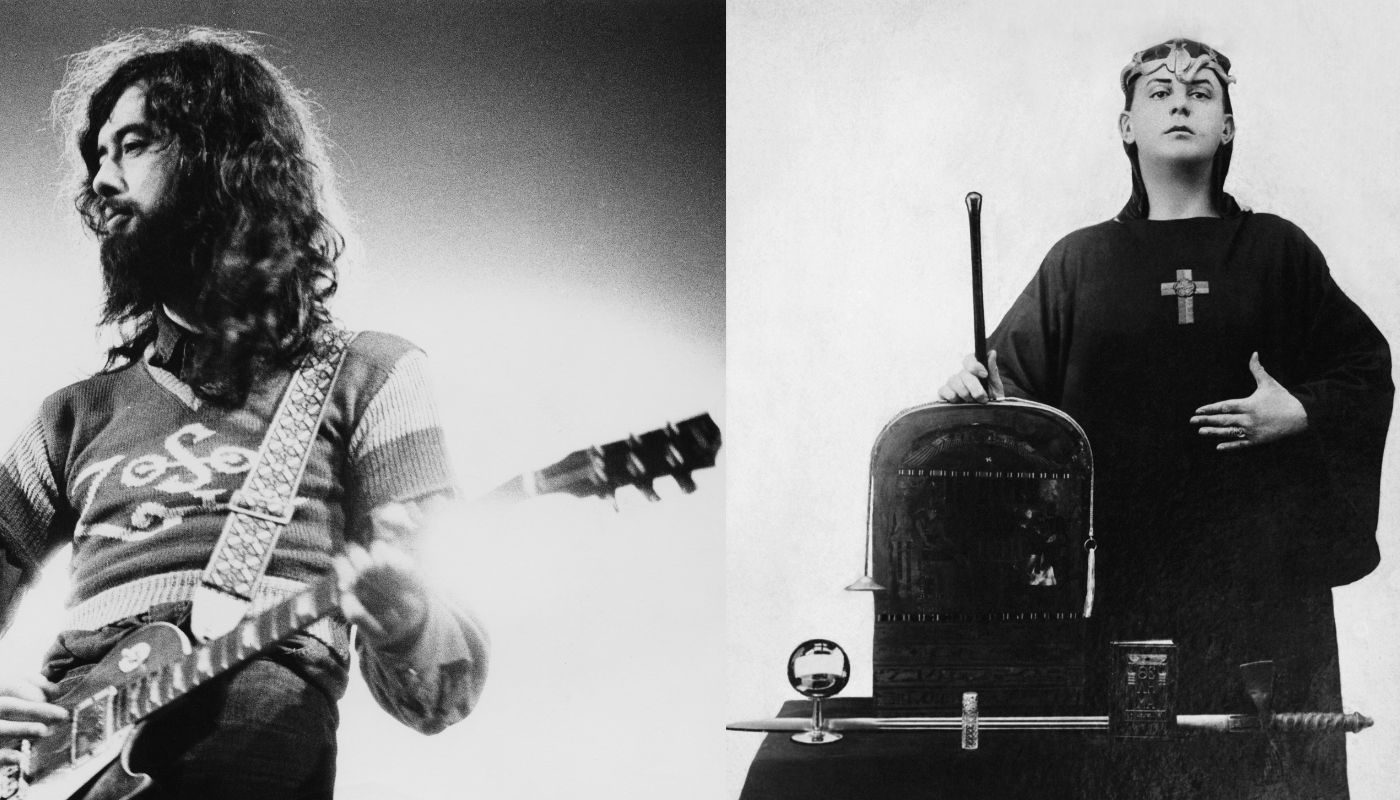 Jimmy Page and Aleister Crowley