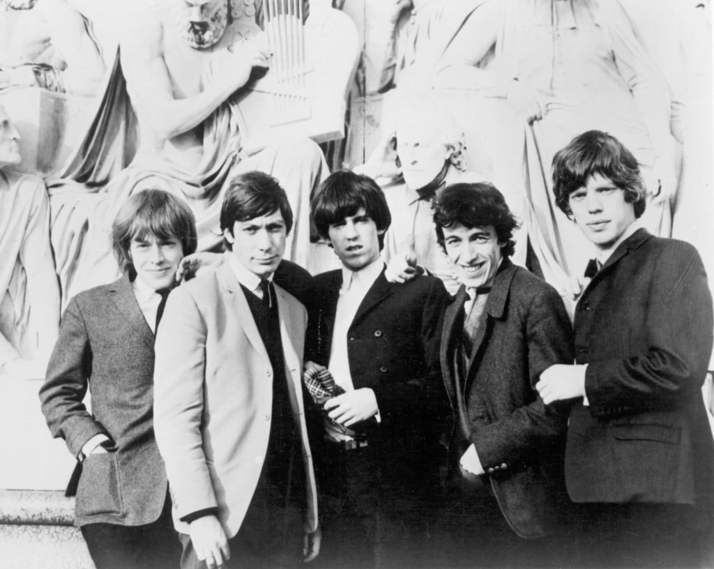 The Rolling Stones, 1966. (L-R) Brian Jones, Charlie Watts, Keith Richards, Bill Wyman, Mick Jagger