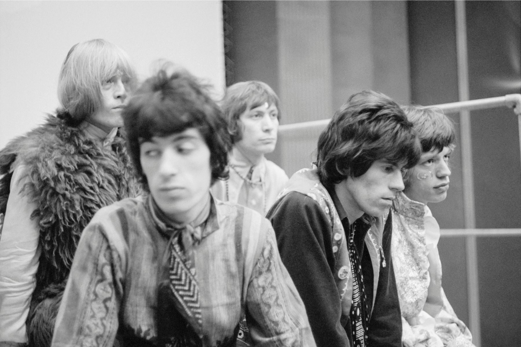 Rolling Stones recording Their Satanic Majesties Request, 1967