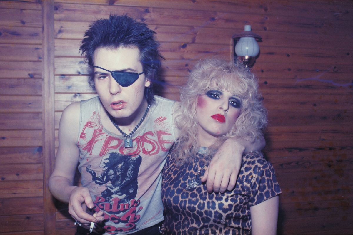 Sid Vicious and Nancy Spungen at their London flat, 4 August 1978, some ten weeks before Nancy’s death