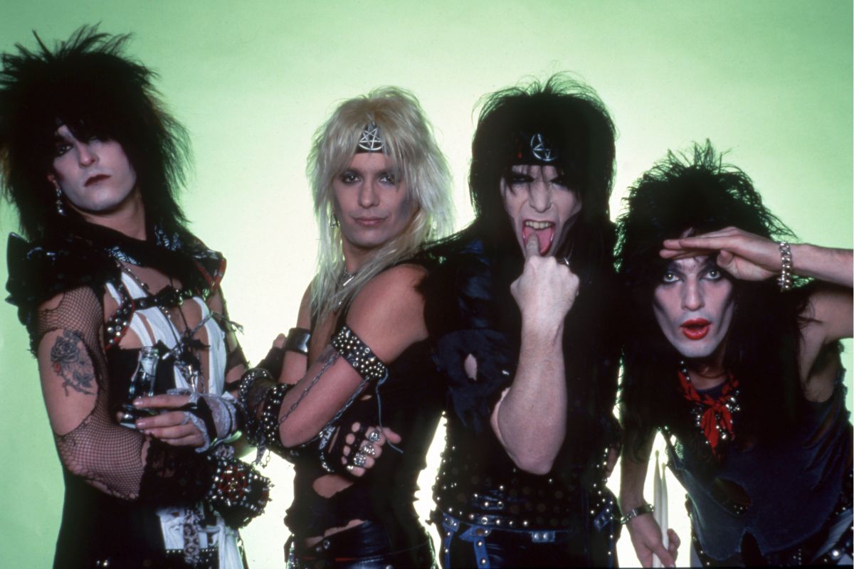 Mötley Crüe, rock band, 1984