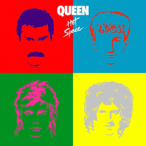 Queen: Hot Space album cover