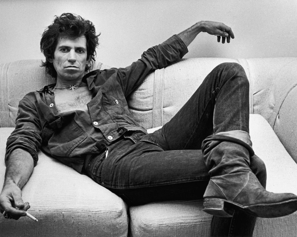 Keith Richards of the Rolling Stones, 1980