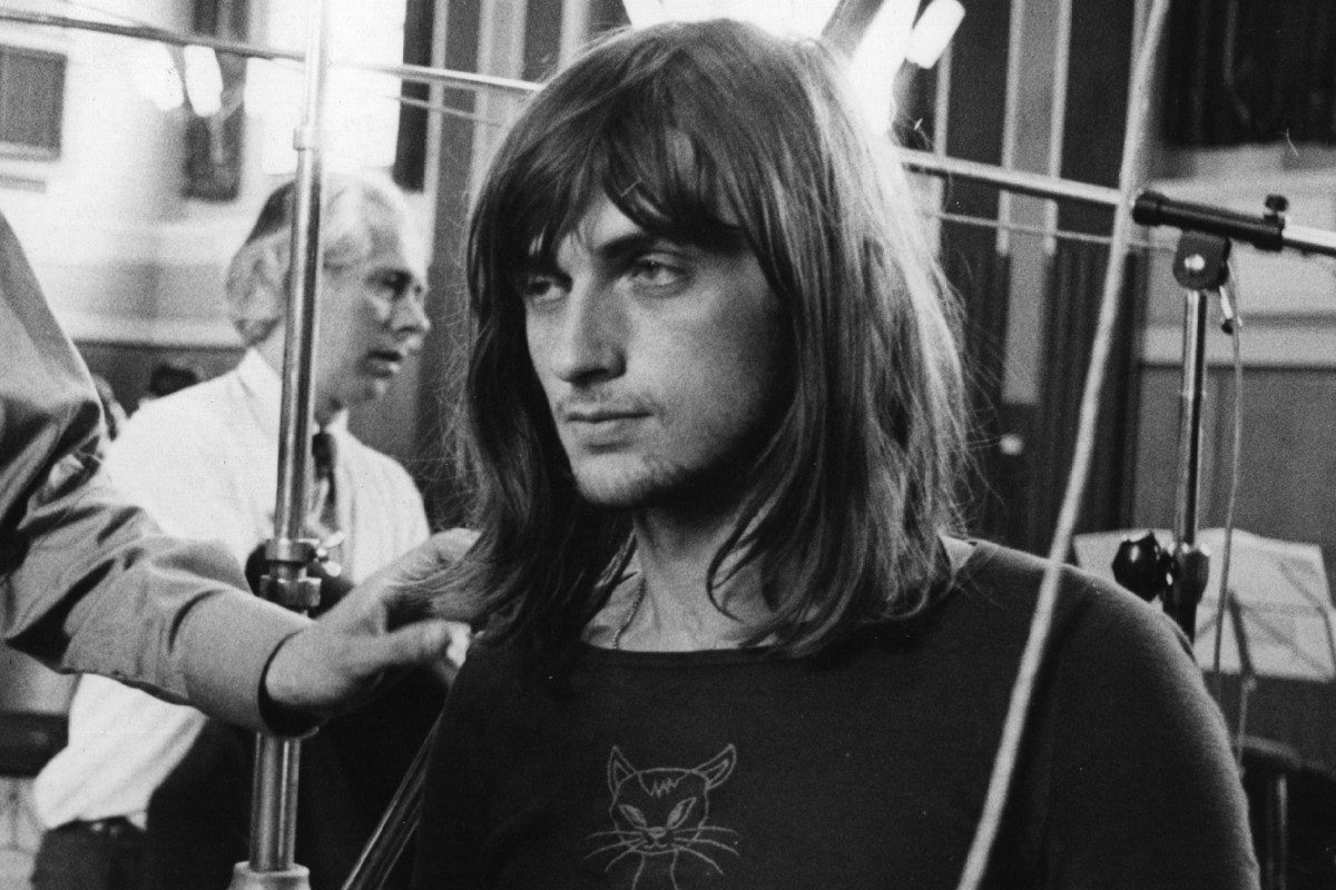 Mike Oldfield in the studio, circa 1973