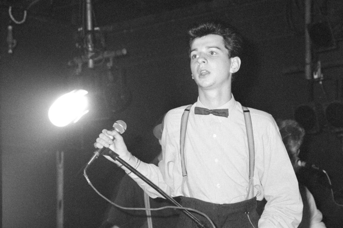 David Gahan of Depeche Mode at The ICA, London, UK 26 August 1981
