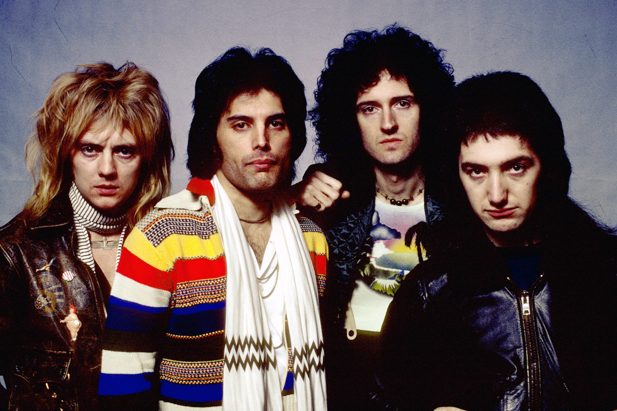 Queen posed for a portrait, circa 1977
