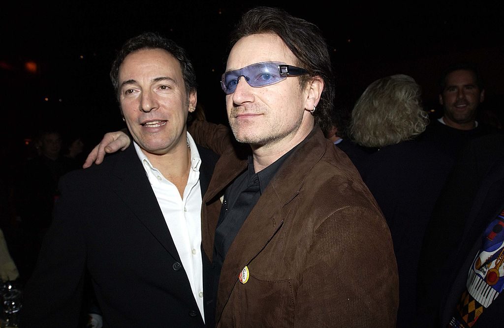 Bruce Springsteen and Bono, 2002