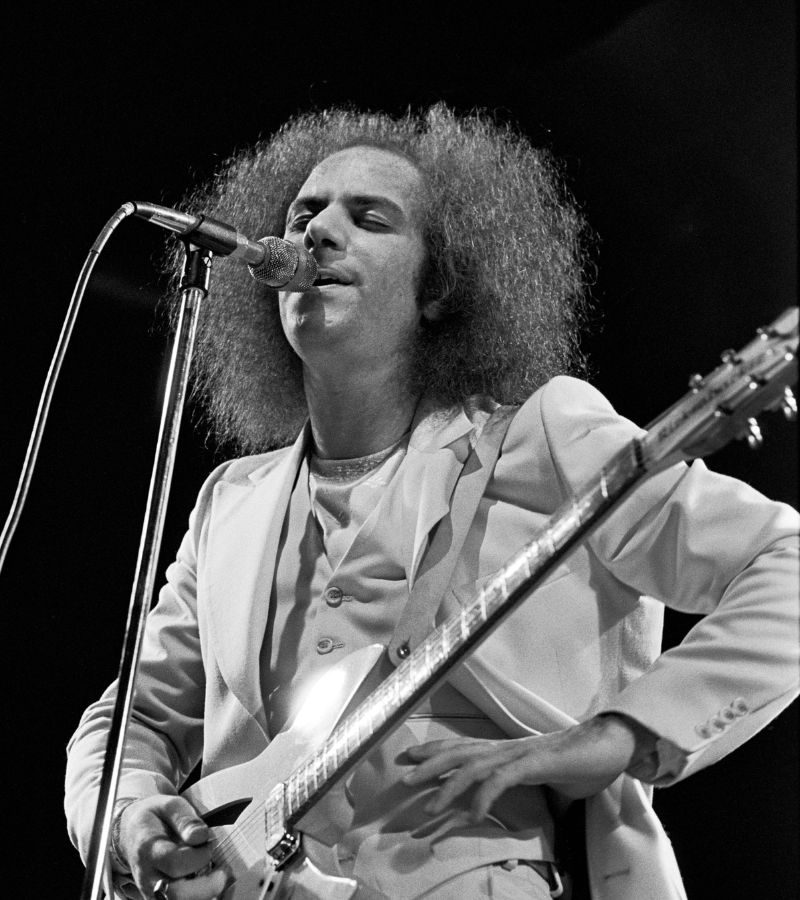 John Palumbo, frontman with American prog rock band Crack the Sky, 1976
