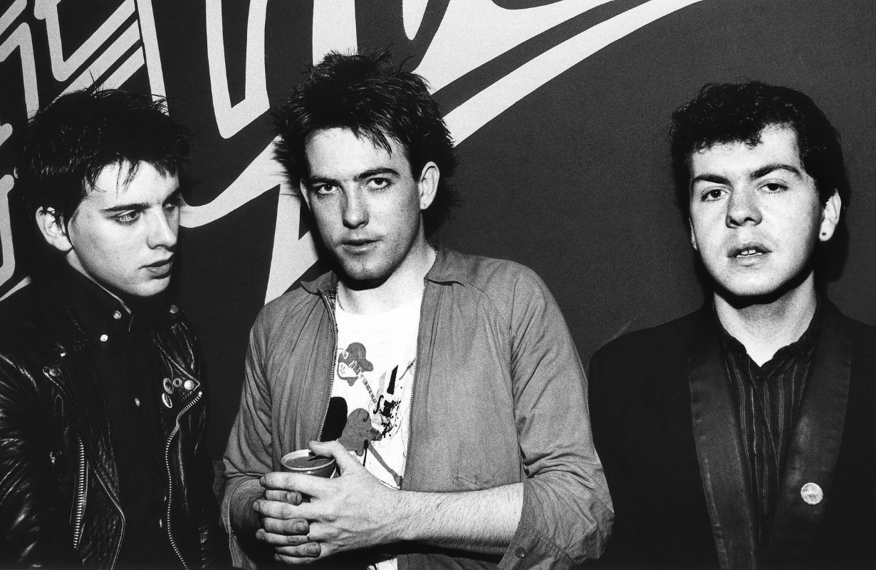 The Cure, 1980, left to right: Simon Gallup, Robert Smith and Lol Tolhurst