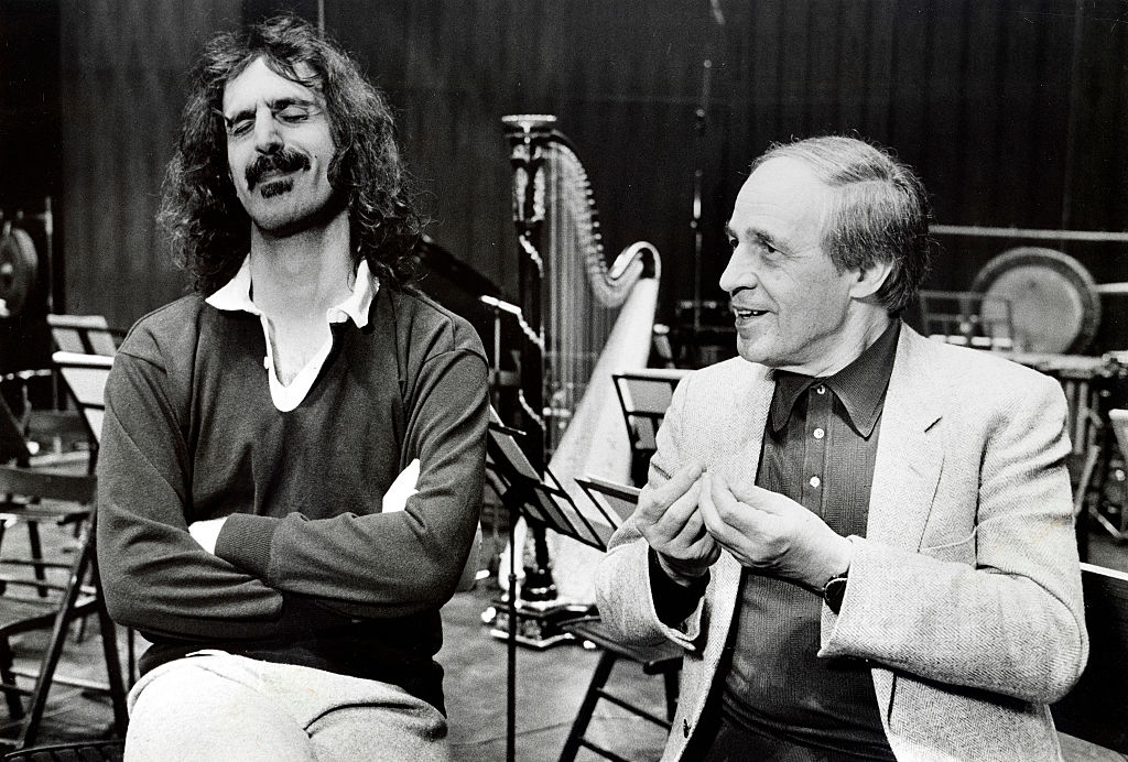 Frank Zappa and Pierre Boulez, 1984