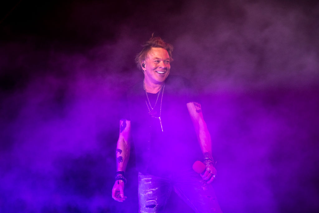 Axl Rose at the Stagecoach Country Music Festival, Indio, California, April 30, 2022