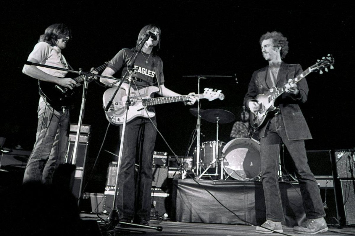 Eagles performing live in Amsterdam, Netherlands in 1972