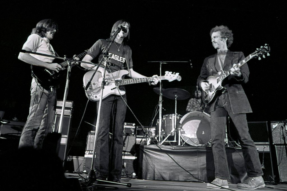 Eagles performing live in Amsterdam, Netherlands in 1972