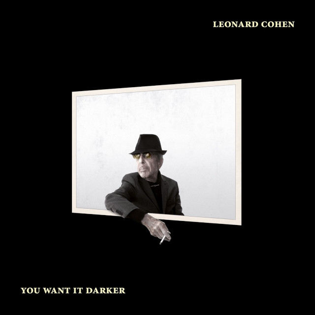 Leonard Cohen You Want It Darker album cover