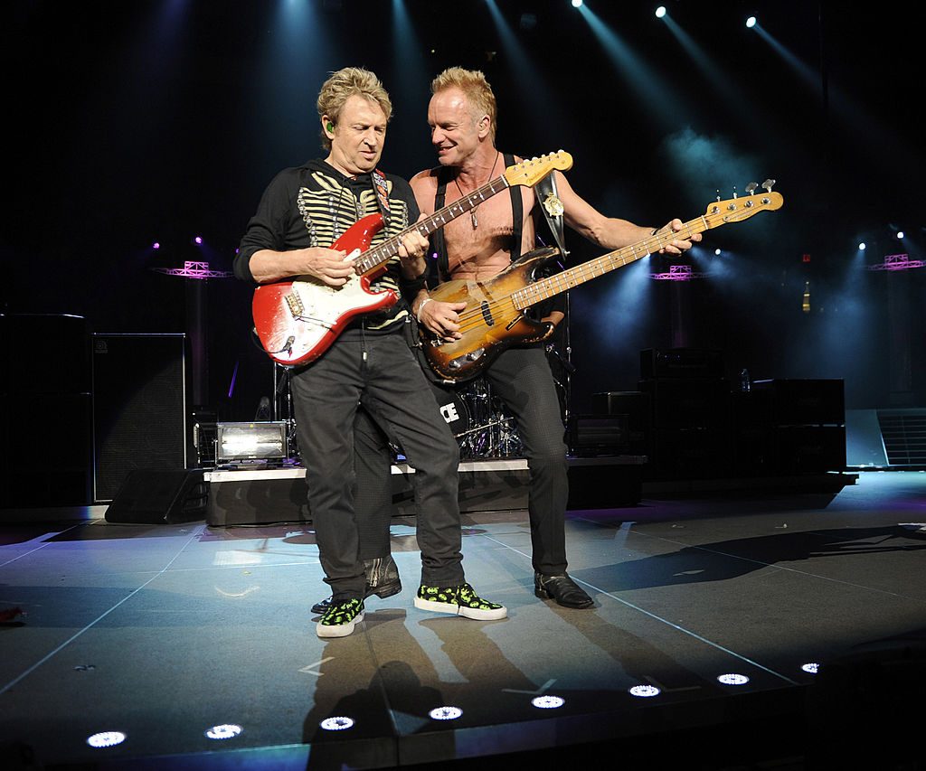 Andy Summers and Sting of The Police, Madison Square Garden, August 7, 2008