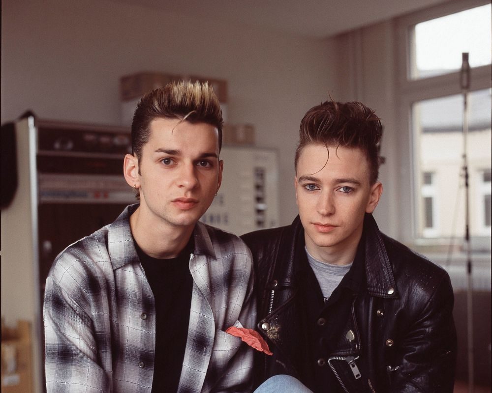 Depeche Mode 1984- Dave Gahan and Alan Wilder
