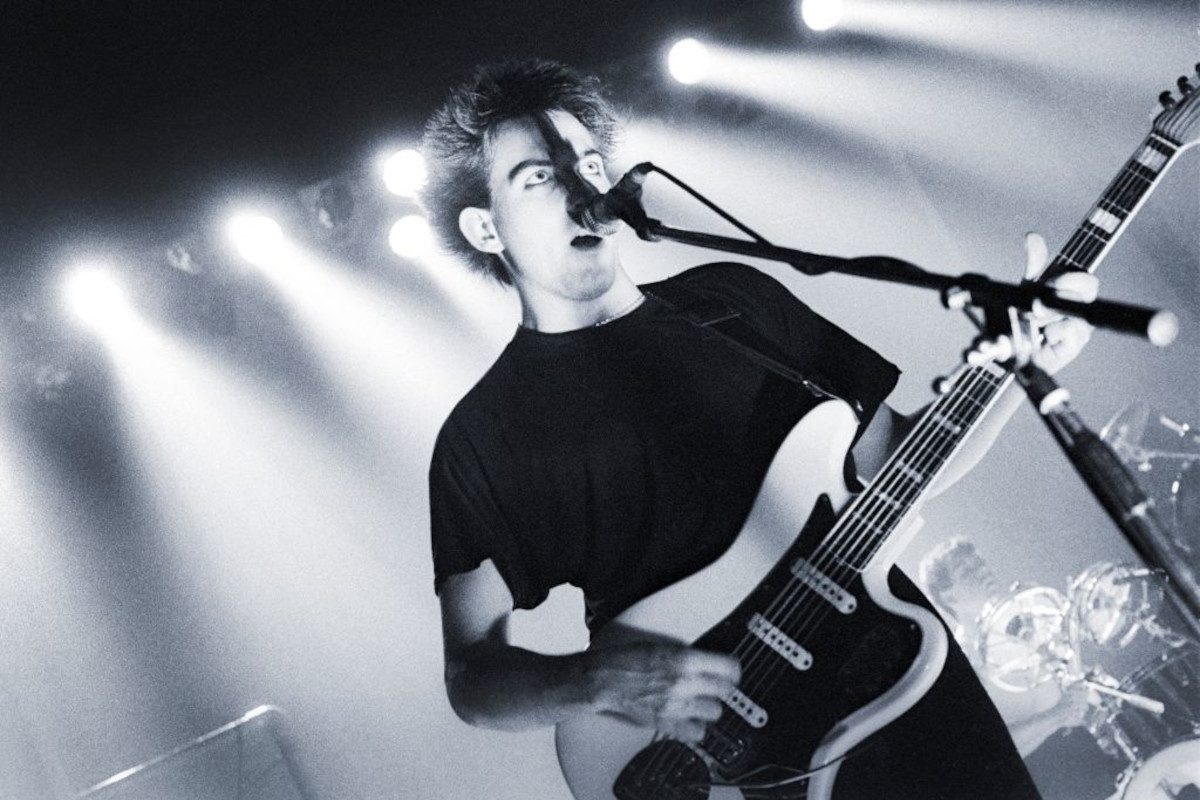 The Cure performing live in Herenthout, Belgium, 5th October 1980