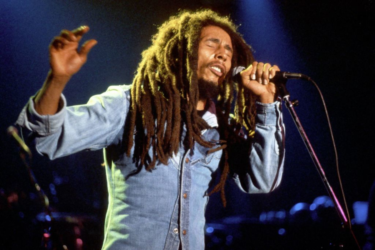 Bob Marley performing at the Roxy Theatre, November 27, 1979