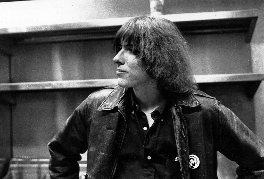 Dave Alexander of The Stooges backstage at the Birmingham Palladium in Birmingham, Michigan