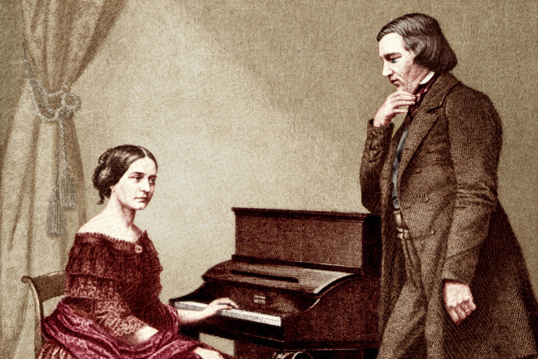 Robert and Clara Schumann