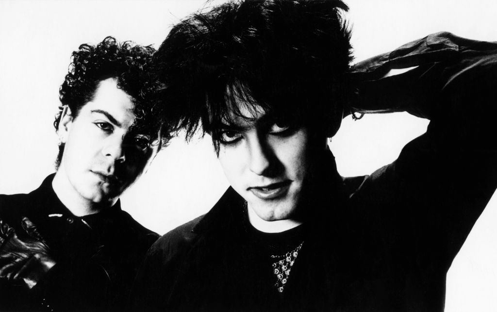 Lol Tolhurst and Robert Smith of The Cure, 1983