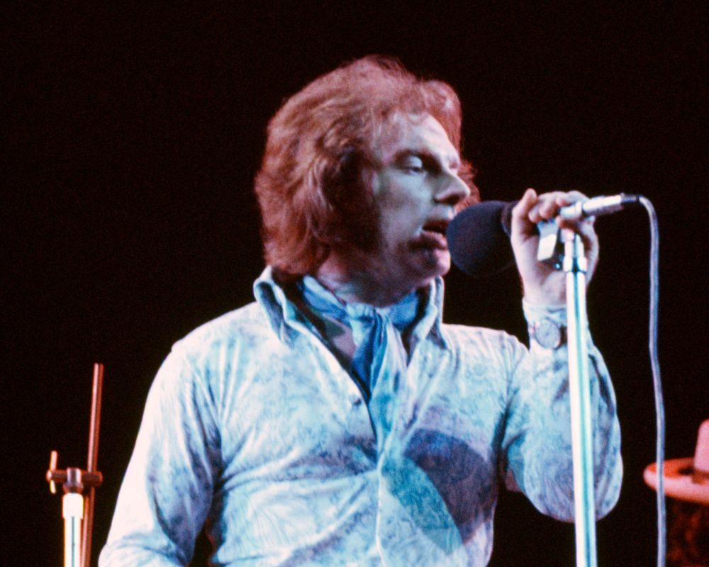 Van Morrison onstage, 1974